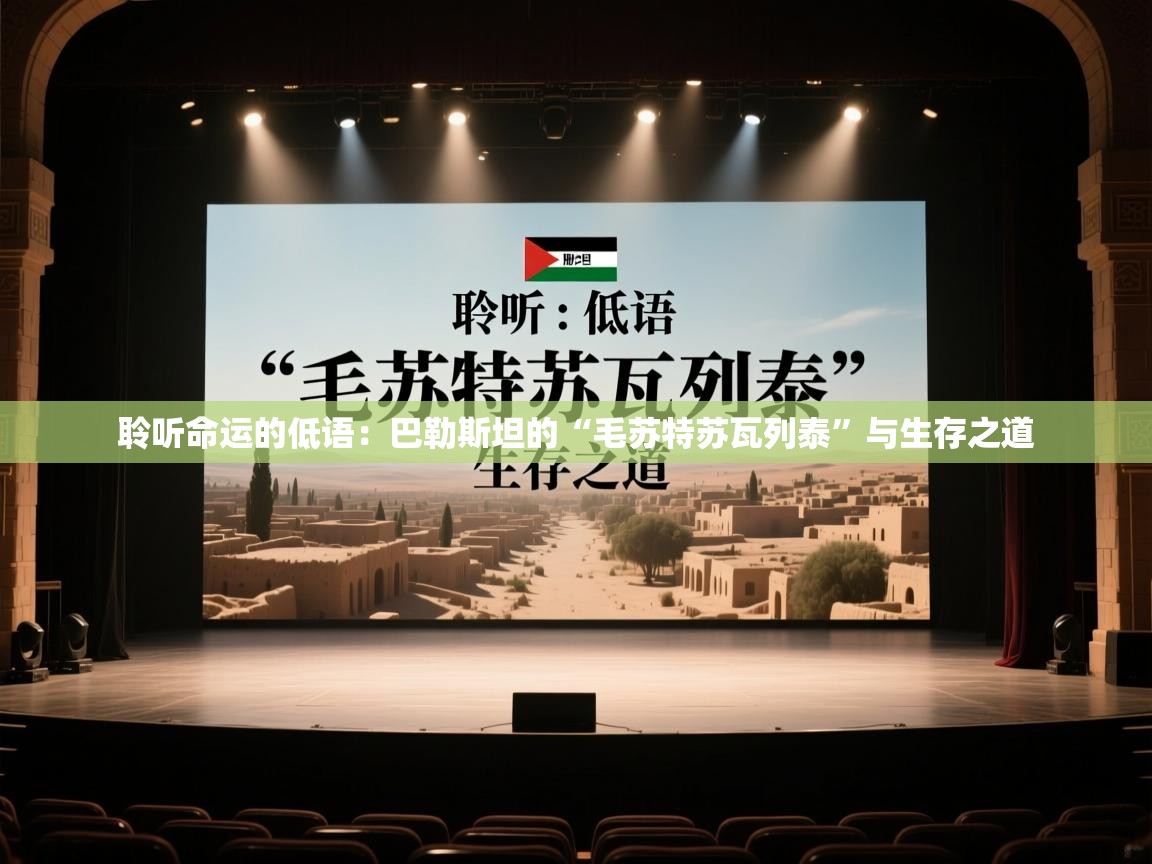 聆听命运的低语:巴勒斯坦的“毛苏特苏瓦列泰”与生存之道 第2张